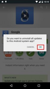 how_to_fix_motorola_assist_not_reading_messages_6_uninstall_google_app_updates_confirmation